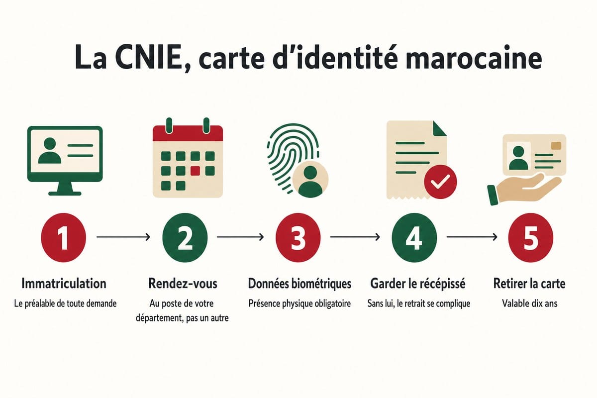 La CNIE, carte d’identité marocaine