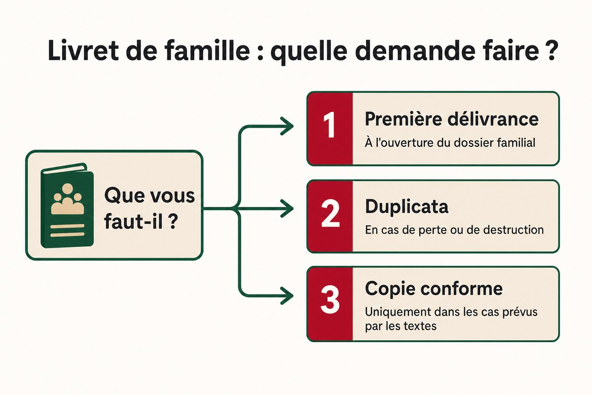 Livret de famille : quelle demande faire ?