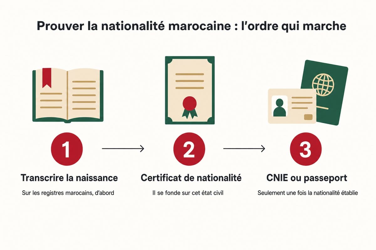 Prouver la nationalité marocaine : l’ordre qui marche