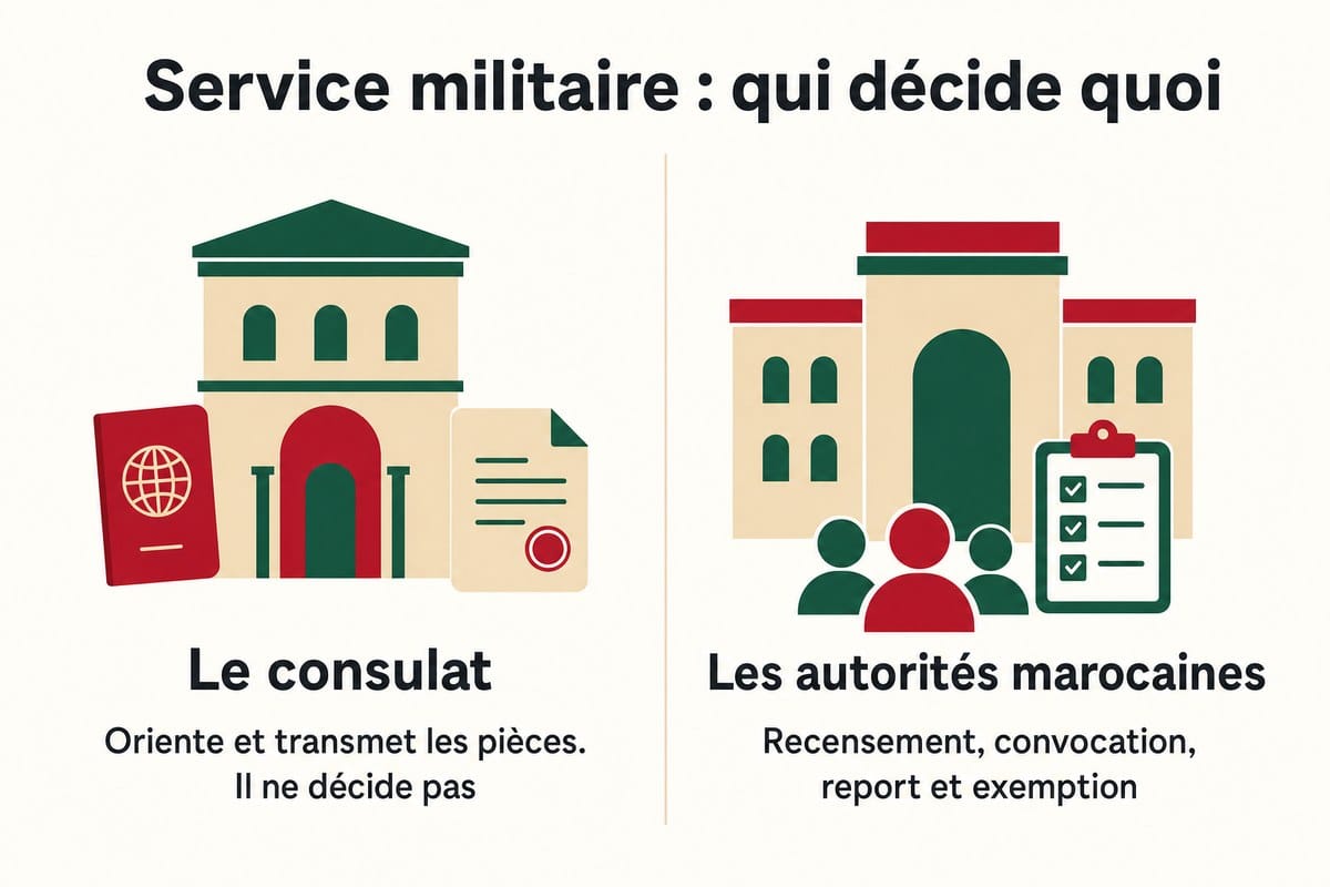 Service militaire : qui décide quoi